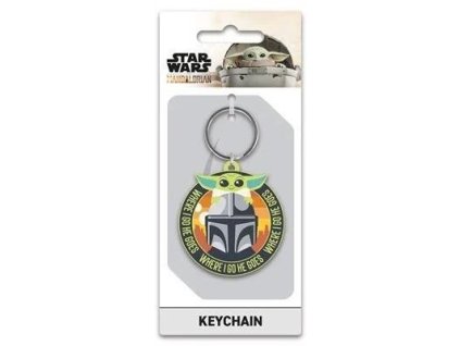 mandalorian klicenka gumova where i go