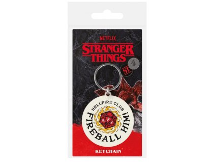 stranger things klicenka gumova fireball him