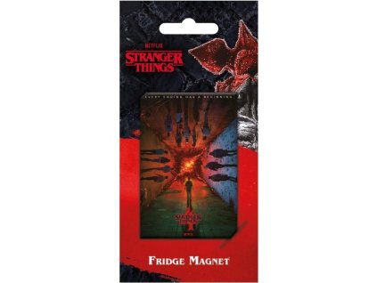 stranger things 4 serie magnet