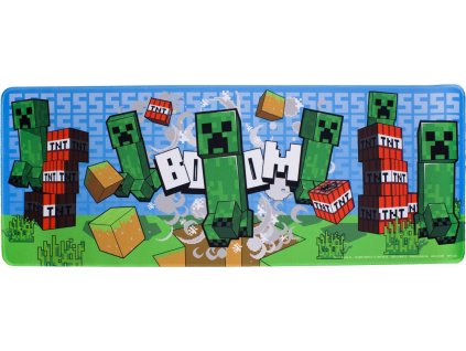 minecraft creeper herni podlozka na stul