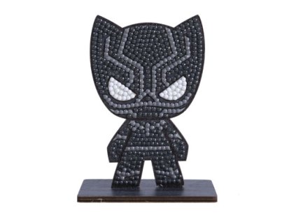 17163 postavicka crystal art black panther