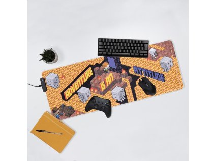 minecraft herni podlozka svitici