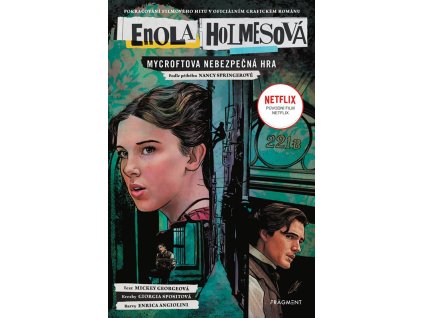 enola holmesova mycroftova nebezpecna hra