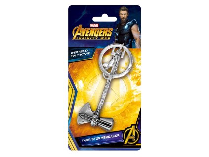 17913 marvel metal keychain stormbreaker