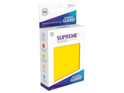 fundas supreme ux color amarillo 80 unidades