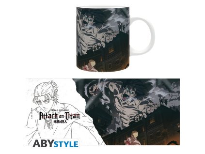 attack on titan mug 320 ml s4 key art subli x2