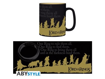 lord of the rings mug 460 ml group with box x2