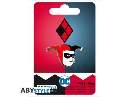 dc comics pin harley quinn x4 (1)