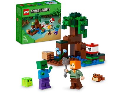 lego minecraft 21240 dobrodruzstvi v bazine