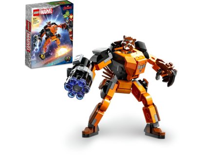 lego marvel 76243 rocket v robotickem brneni