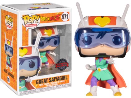 18687 dragon ball z pop animation vinyl figure great saiyagirl exclusive 9 cm