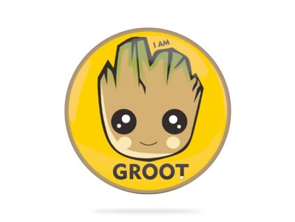 Marvel 1 Badge Picture