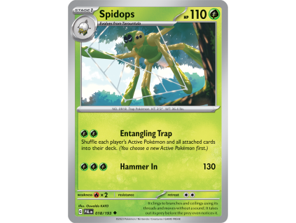 018/279 Spidops (Paldea Evolved) (Rarita Reverse Holo)