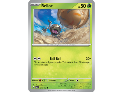 026/279 Rellor (Paldea Evolved) (Rarita Reverse Holo)