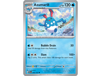 045/279 Azumarill (Paldea Evolved) (Rarita Reverse Holo)