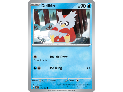 046/279 Delibird (Paldea Evolved) (Rarita Reverse Holo)