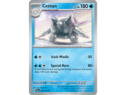 055/279 Cetitan (Paldea Evolved) (Rarita Reverse Holo)