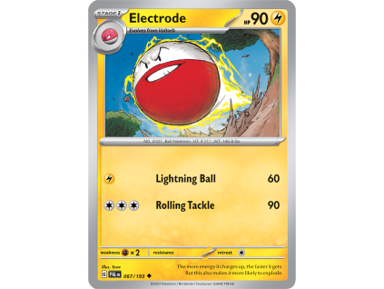 067/279 Electrode (Paldea Evolved) (Rarita Reverse Holo)