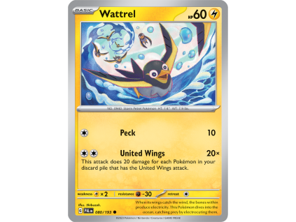 080/279 Wattrel (Paldea Evolved) (Rarita Reverse Holo)