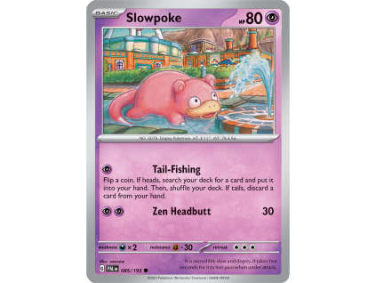 085/279 Slowpoke (Paldea Evolved) (Rarita Reverse Holo)