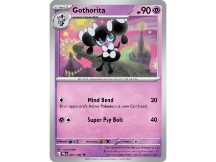 091/279 Gothorita (Paldea Evolved) (Rarita Reverse Holo)