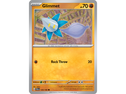 125/279 Glimmet (Paldea Evolved) (Rarita Reverse Holo)