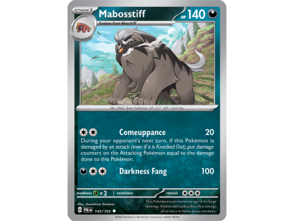 143/279 Mabosstiff (Paldea Evolved) (Rarita Reverse Holo)