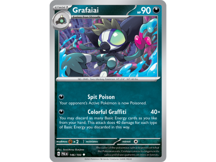 146/279 Grafaiai (Paldea Evolved) (Rarita Reverse Holo)