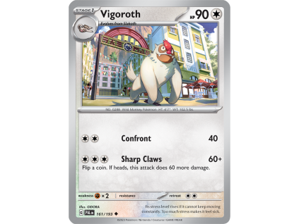 161/279 Vigoroth (Paldea Evolved) (Rarita Reverse Holo)