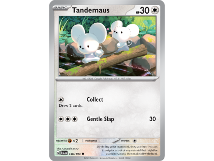 166/279 Tandemaus (Paldea Evolved) (Rarita Reverse Holo)