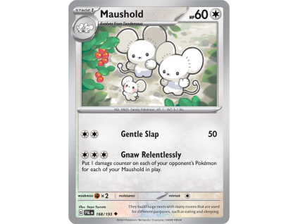 168/279 Maushold (Paldea Evolved) (Rarita Reverse Holo)