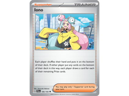 185/279 Iono (Paldea Evolved) (Rarita Reverse Holo)