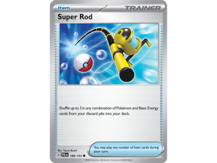 188/279 Super Rod (Paldea Evolved) (Rarita Reverse Holo)