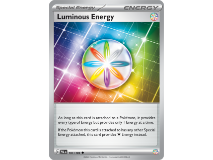 191/279 Luminous Energy (Paldea Evolved) (Rarita Reverse Holo)