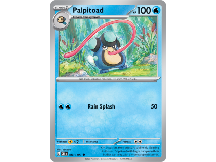 051/230 Palpitoad (Obsidian Flames) (Rarita Reverse Holo)