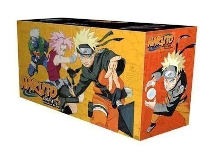 Naruto Box Set 2: Volumes 28-48 with Pre