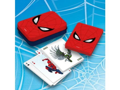 Hrací karty Spiderman box