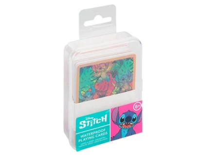 Stitch, hrací karty do vody