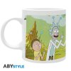 rick and morty mug 320 ml peace subli box x2