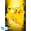 pokemon poster maxi 915x61 pikachu neon
