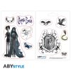 corpse bride stickers 16x11cm 2 sheets characters x5
