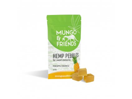 HHC MUNGO & FRIENDS HEMP PEBBLES 100mg ananas