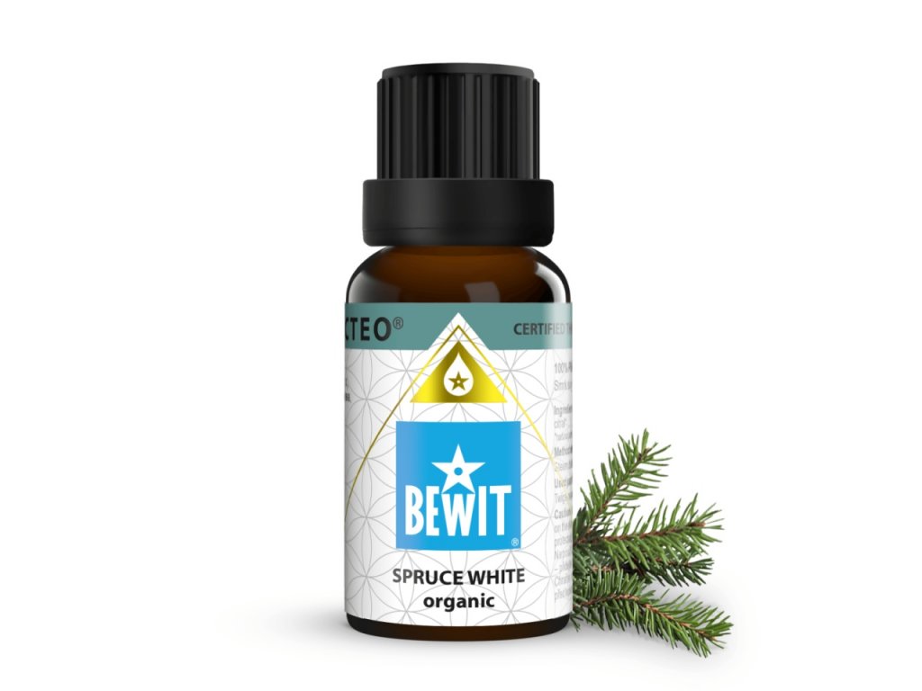 esencialni olej bewit smrk sivy bio spruce white 1