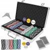 Poker sada 300 žetonů v kufru – profesionální set