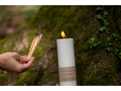 Palo Santo a Cyklická Splnová sviečka 2