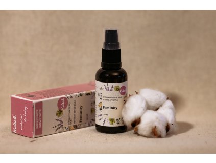 Intímny umývací olej Feminity 50 ml Kvitok