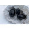 Master SET (YONI EGGS) Čierny Obsidián na snehu Yoni 3