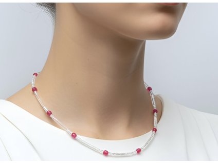 Náhrdelník SIMPLICITY MAGENTA