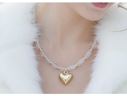 Náhrdelník ZLATÉ SRDCE