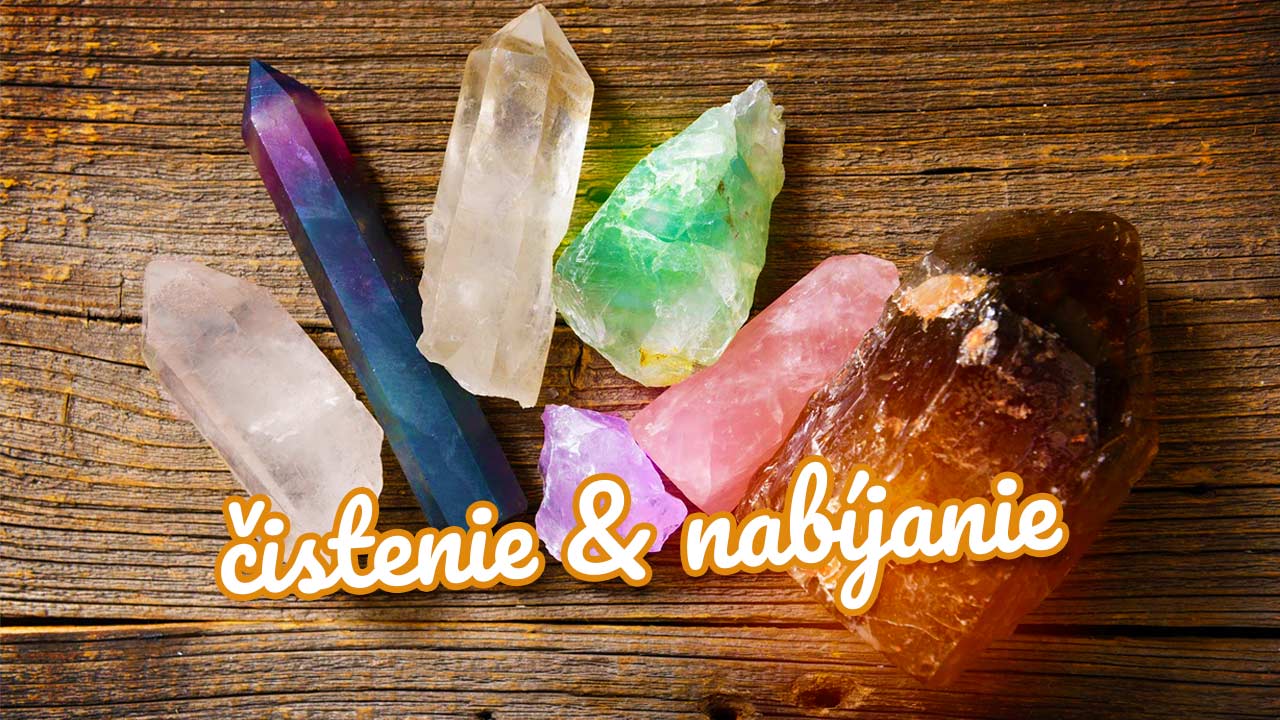 Starostlivosť o kryštály: ako čistiť a nabíjať kamene?
